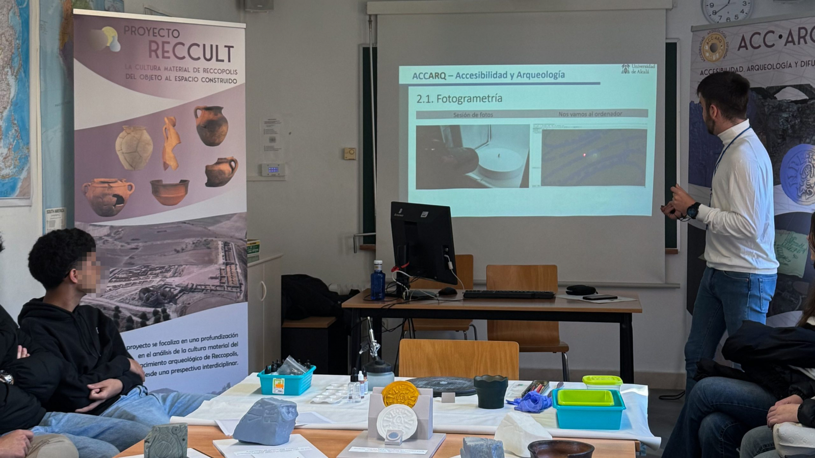 Presentación de RECCULT en la Jornada de Puertas Abiertas de la Universidad de Alcalá
