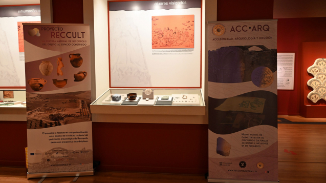 Presentación de RECCULT y ACCARQ en el Museo de Guadalajara, España.